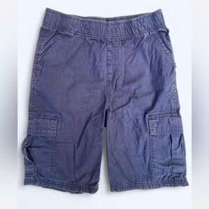The children’s place Casual Blue Cargo shorts 12 adjustable waist
